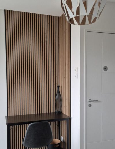 Mandela - Espace bureau - Chambre double à Lancieux, située à 300 mètres de la plage